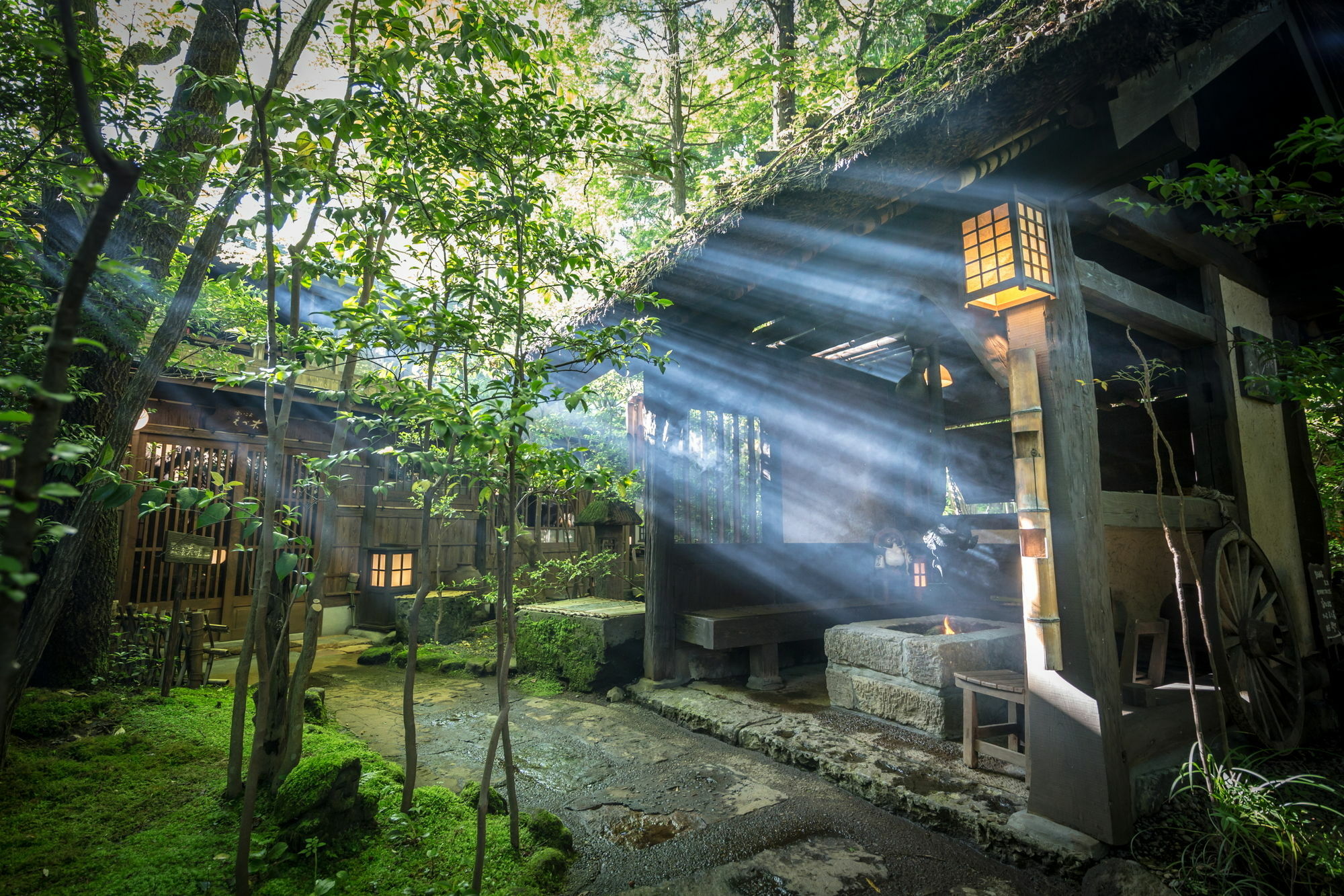 فندق Kurokawa Onsen Oyado Noshiyu ميناميوغوني المظهر الخارجي الصورة